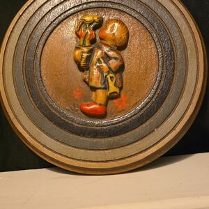 Vintage Hand Carved by the Italian company Anri. 